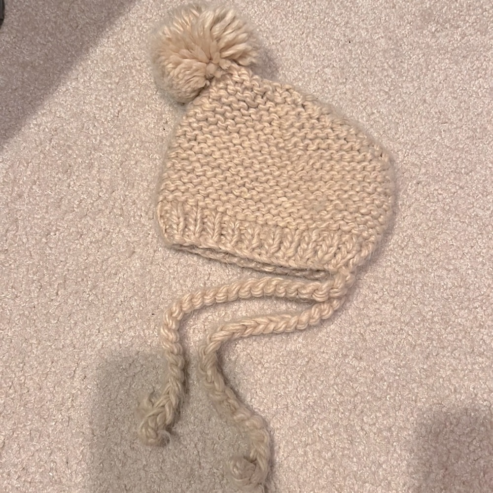Knit baby hat